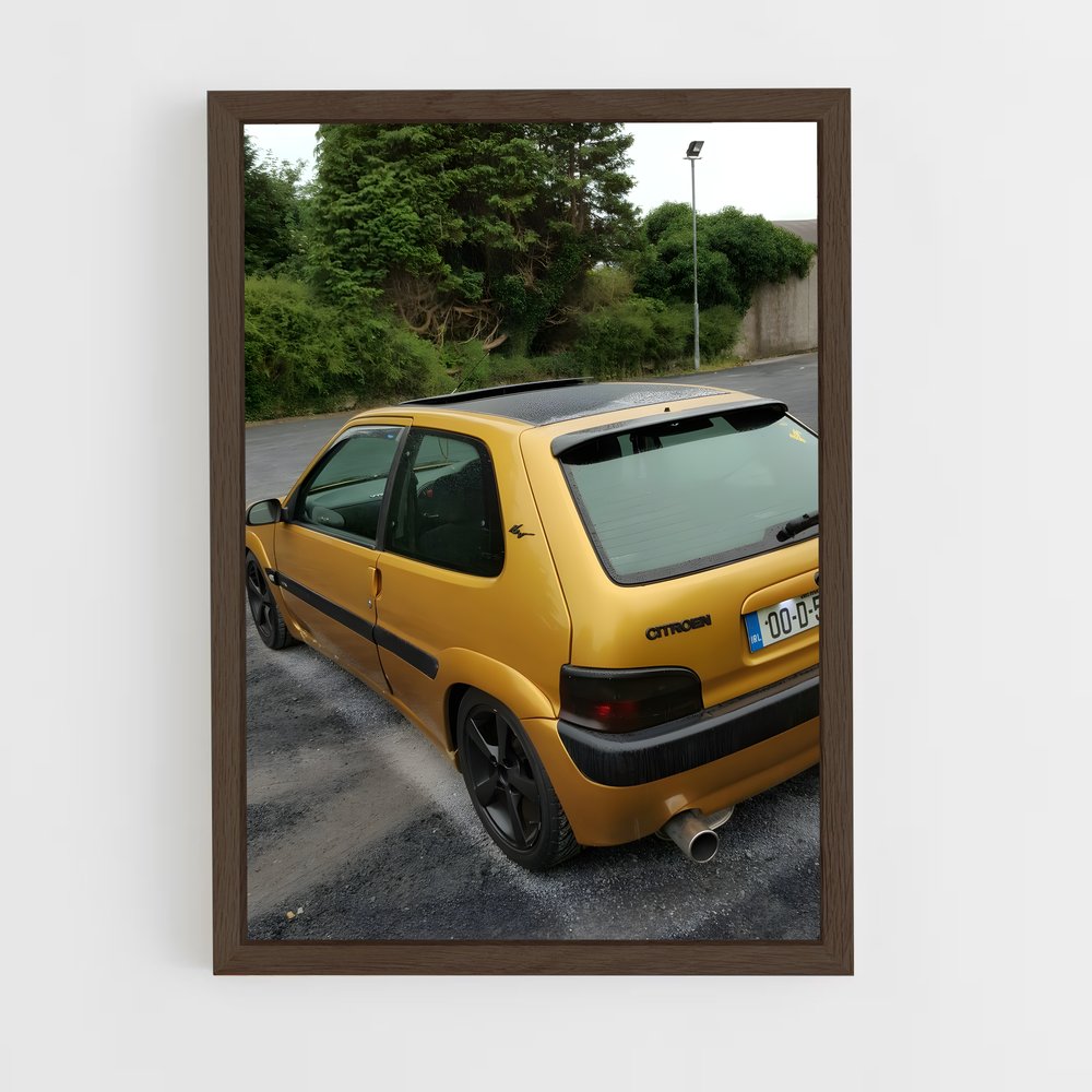 Poster Yellow Ride – affiche Citroën (vue 5)